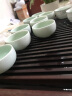 亦紫陶 功夫茶杯 陶瓷茶盏 小杯子茶碗主人杯 个人杯功夫茶具 品茗杯单杯可选 粉彩禅定杯 实拍图