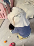 OAK FAMILY春秋男女寶寶衣服家居服套裝莫代爾保暖長袖分體睡衣1-3歲 小羊果園 （不含頭飾） 90 cm 曬單實拍圖