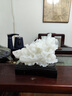 鉑悅璽熙天然玉石白菜擺件家居招財(cái)玄關(guān)酒柜客廳老板辦公室擺件送開業(yè)禮物 BC2紅花冰玉（長32*高21cm） 曬單實(shí)拍圖
