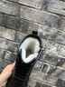 柯盾（KEDUN）馬丁靴男東北羊毛皮毛一體棉靴冬季高幫男靴加絨保暖真皮棉鞋百搭機車工裝靴 黑色（四季單鞋） 41 曬單實拍圖