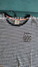 啄木鳥(niǎo)棉T恤女新款韓版短袖上衣寬松百搭顯瘦圓領(lǐng)夏季大尺碼條紋 黑白條紋【小-黑1886】 2XL 建議130-150斤 曬單實(shí)拍圖