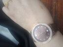 飛亞達（FIYTA）心弦系列女士全自動(dòng)機械表優(yōu)雅輕奢牛皮表帶手表女國表生日禮物 【天藍絹絲】LA869015.PWLH 曬單實(shí)拍圖