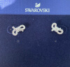 SWAROVSKI\/施华洛世奇 LIFELONG BOW浪漫妩媚系列 银色蝴蝶结耳钉5447080 实拍图