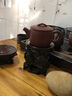實(shí)木壺座底座茶具架茶壺架壺托養壺墊茶道茶具零配件隔熱紫砂壺承 馬拉斯圓形高低底座 曬單實(shí)拍圖