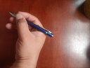 施德樓（STAEDTLER）三合一重力感應(yīng)金屬筆0.5mm（黑紅圓珠筆+自動鉛筆）學(xué)生考試辦公用品藍色927AGL-UB 曬單實拍圖