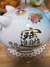 悅匯禮屋 存錢(qián)罐 創(chuàng  )意兒童陶瓷豬儲蓄罐成人大號只進(jìn)不出可存取大容量可愛(ài) 只進(jìn)不出豬王藍色可存10萬(wàn)紙幣 曬單實(shí)拍圖