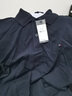 Tommy Hilfiger 湯米·希爾費格 男士長(cháng)袖Polo衫 男裝純棉刺繡商務(wù)休閑翻領(lǐng)上衣 藏藍小標-polo領(lǐng)T恤男IN35330693 M (建議135-155斤) 曬單實(shí)拍圖
