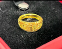 周六福足金999吉祥福黃金戒指男AA010839活口17號約5.62g生日禮物計價(jià) 曬單實(shí)拍圖