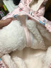 【加絨保暖】marcjanie馬克珍妮冬裝寶寶加絨棉衣男女童棉服外套兒童棉襖82852 粉色花與鳥(niǎo) 90 3T 曬單實(shí)拍圖