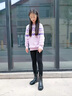 浪莎兒童保暖連褲襪女童秋冬季加絨加厚打底褲中大童學(xué)生舞蹈襪 黑色 曬單實拍圖