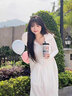 馬迪安冰絲時尚防曬衣女夏季2024新款修身長款防紫外線寬松防曬服外套衫 白色 (可拆大帽檐) M 【建議80-100斤】 曬單實(shí)拍圖