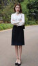 川蕓時(shí)尚半身裙女顯瘦款中裙包臀裙2025年夏季新款高腰通勤裙子 灰色【裙長(cháng)62-64cm】 L/28( 105-115斤) 曬單實(shí)拍圖