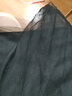 網(wǎng)紗半身裙女春夏秋冬季中長(cháng)款學(xué)生大擺紗紗裙新款百褶中長(cháng)裙仙女裙子 黑色 均碼 曬單實(shí)拍圖