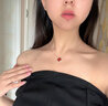 翡馳（FEACHE）輕奢時尚首飾品女四葉草手鏈女送女友七夕情人節(jié)送女友老婆生日禮 經(jīng)典五花玫金色款（默認白色） 曬單實拍圖