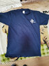 藍之旺 T恤定制工作服印字logo夏季短袖男公司文化衫班服訂做聚會(huì )團建服 A款正肩藏青 【26支全棉180g】 M 曬單實(shí)拍圖