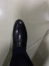 金利來皮鞋男 2025四季款時(shí)尚套腳正裝英倫商務(wù)鞋韓版潮流一腳蹬皮鞋男 黑色 40 （歐碼，偏大一碼） 曬單實(shí)拍圖