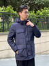 beanpole90%鵝絨 濱波秋冬男士多口袋工裝風(fēng)羽絨服 藏青色 M 175/92A 曬單實拍圖