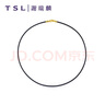 謝瑞麟（TSL） 謝瑞麟計(jì)價(jià)黃金項(xiàng)鏈女款個性choker鏈飾YQ767七夕禮物 約0.95克（工費(fèi)約260元） 曬單實(shí)拍圖