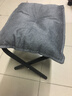 坤奉腳踏凳辦公室午休墊腳神器多功能矮凳可折疊踩腳凳沙發(fā)旁放腳凳子 灰色小號-絨布款【基礎款】 曬單實(shí)拍圖
