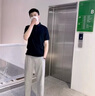 保羅嵐芝夏季POLO衫工作服恤文化衫廣告衫透氣休閑短袖純色T可定制logo 曬單實(shí)拍圖