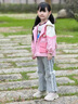 G.DUCKKIDS小黃鴨童裝女童外套春秋中小童夾克風(fēng)衣兒童裝女寶兔耳朵連帽外套 粉色 120 (建議身高110cm  6-7歲)cm 曬單實(shí)拍圖