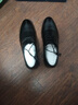 老人頭皮鞋男春季商務(wù)正裝鞋內增高鞋皮鞋婚鞋36碼小碼皮鞋 平跟-升級款 42 曬單實(shí)拍圖