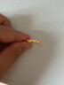 明牌珠寶教師節禮物 足金黃金光面素圈瘦泥鰍背情侶戒指環(huán)AFM0144工費160 足金戒指 13號約2.61克 曬單實(shí)拍圖