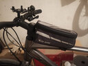 西騎者（West Biking） 自行車包山地車前梁包單車上管包手機(jī)工具包觸屏馬鞍包 灰色觸屏版—1L 曬單實(shí)拍圖