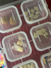 嘉寶日用 食品留樣盒酒店餐館餐廳學(xué)校幼兒園食堂菜品小號(hào)帶蓋食物PP樣品盒分裝菜品食堂 六格留樣盒 曬單實(shí)拍圖