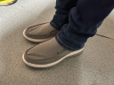 天美意鞋子男商场同款布鞋一脚蹬舒适休闲男鞋新款春夏BWHM3BM3预售 灰色 39 实拍图