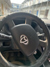 夏季硅膠方向盤套車載汽車把套橡膠防滑透氣無味四季通用環(huán)保防汗 AQ硅膠方向盤-黑色 曬單實拍圖