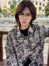 衣然呈品格子襯衣男秋冬新款美式復古嘻哈寬松設計感襯衫上衣男女外套   黑色 XL【建議120-140斤】 曬單實(shí)拍圖