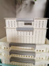 JEKO&JEKO日式塑料收纳筐浴室置物架玩具办公室文件收纳篮 中号白色4只装 实拍图