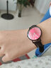 卡西歐（CASIO）手表女 指針系列 輕奢簡(jiǎn)約休閑女表 大表盤(pán)石英表學(xué)生表 LTP-VT02BL-4A 寶石紅 曬單實(shí)拍圖