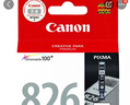 佳能PGI-825PGBK黑色墨盒CLI-826彩色墨盒 適用IP4980 IX6580 826BK小黑原裝墨盒9ml 曬單實(shí)拍圖