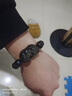鉑帝亞（POTRJA）黑曜石六字真言貔貅手串男金曜石護(hù)身符手鏈飾品本命年禮物 14mm 曬單實(shí)拍圖