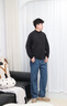 KOLON SPORT/可隆內搭高領(lǐng)長(cháng)袖 男子戶(hù)外休閑T恤微拉絨通勤上衣- LHRT4WT549-BK 黑色 XL (180/100A) 曬單實(shí)拍圖