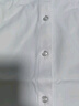 Aiyywa短袖襯衫女夏季職業(yè)裝冰絲白襯衣商務(wù)免燙工作服正裝銀行學(xué)生面試 純白色【方領(lǐng)】 41【138-148】 曬單實(shí)拍圖