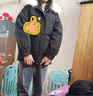 clotho Rennie品牌女裝羽絨服女短款外套2025冬季新款韓版寬松加厚時(shí)尚白鴨絨 米白色 M 【100-115斤】 曬單實(shí)拍圖