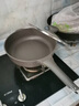 BAMBETEL德國品牌晶鉆鈦煎鍋家用無涂層不粘鍋加深炒菜鍋煎蛋無油煙平底鍋 晶鉆鈦煎鍋有蓋 2-3人 26cm 曬單實拍圖