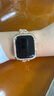 方哲原裝適用applewatch9蘋果手表表帶iwatchS10/8小眾愛心施華洛皓石 【玫瑰金】水鉆表殼+愛心施華洛皓石 適用iwatch9/8/7【41mm表盤】 曬單實拍圖