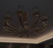 雷士（NVC） 吊灯轻奢欧式美式吊灯瓷白烤漆客厅灯餐厅灯灯具灯饰10头 实拍图