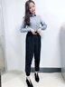 紫魅俏襯衫女長袖韓版長袖職業(yè)裝莫代爾棉襯衣修身打底加絨正裝工作服 灰色(加絨) L (建議105-115斤) 曬單實拍圖