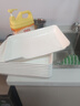 聚廚優(yōu)品鹵菜鹵味熟食展示盤密胺塑料白色托盤長方形商用涼菜盤子份數(shù)盆盤 6210.5 26cm 無規(guī)格 曬單實拍圖