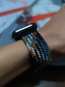 表帶哥 適用oppowatch2代表帶3pro手表尼龍編織柯南女士eSIM精鋼ECG46mm 牛仔-尼龍-卡扣 適用：watch2代/ECG-46mm表帶 曬單實(shí)拍圖