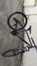 沃雷顿（VORLAD）山地自行车红日300机械碟刹禧玛诺24速26寸铝合金车架可锁死前叉 灰黑色27.5*17寸（身高170-185） 实拍图