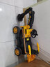 小樂(lè )狗 大型兒童電動(dòng)車(chē)挖掘機1-6歲男孩超大號遙控可坐人四輪車(chē)電瓶車(chē) 【全電動(dòng)款】黃-電挖臂-推把 曬單實(shí)拍圖