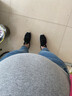 緣家馨夏季孕婦牛仔褲九分孕婦褲外穿時尚顯瘦開叉孕婦褲小腳褲寬松時尚 牛仔蘭色（505開叉春秋款） XXL 曬單實拍圖
