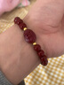 綿德朱砂紫金砂十二生肖鼠屬鼠千手觀音八大守護(hù)神男女本命年手鏈?zhǔn)执?【狗豬】阿彌陀佛-珠徑8mm DBZ 曬單實(shí)拍圖