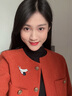 唐后（TH）閃耀之星胸針女高檔奢華精致胸花旗袍西裝配飾別針老師禮物女 牛仔藍(lán)色 曬單實(shí)拍圖